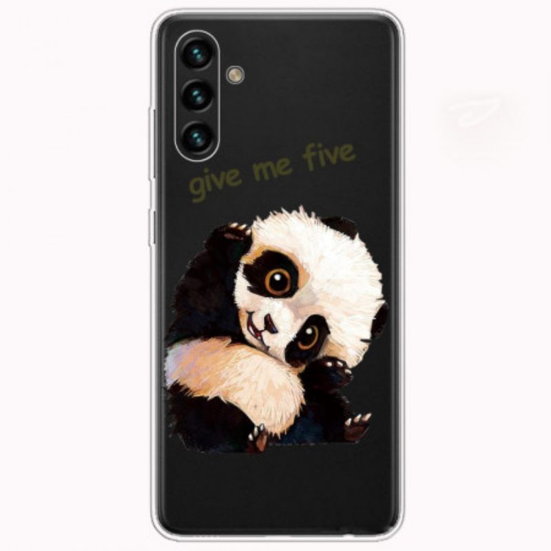 Θήκη Samsung Galaxy A13 5G / A04s Panda Give Me Five